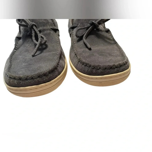 TOD'S Laccetto Marlin Hyannisport Boat Shoe Blue Gray Sz 6.5 - Picture 6 of 9